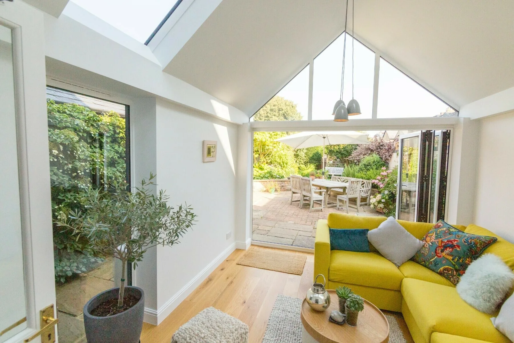 internal tiled conservatory ultraroof new milton